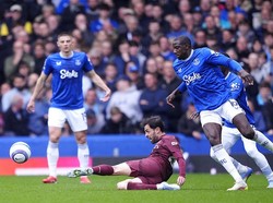 Everton Vs Manchester City Berakhir Imbang di Babak Pertama