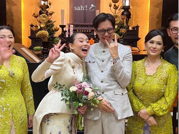 Brandon Salim resmi menikah.