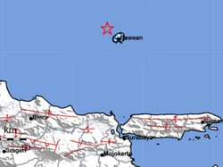 Gempa M 4,3 Guncang Tuban