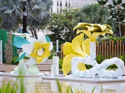 Instalasi Seni Bunga Raksasa dari SAFF & Co. Hadirkan Pengalaman Imersif