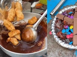 Unik! Pangsit Cokelat yang Manis Legit Viral di India