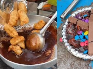 Unik! Pangsit Cokelat yang Manis Legit Viral di India Unik! Pangsit Cokelat yang Manis Legit Viral di India
