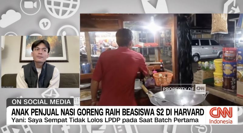 Penjual Nasi Goreng Sukses, Omzet Jutaan hingga Anak Kuliah di Harvard