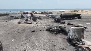 Potret Kehancuran Terminal Minyak Yaman Akibat Serangan AS