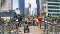 Skydeck Bundaran HI Masih Jadi Spot Foto Favorit Warga, Ini Potretnya
