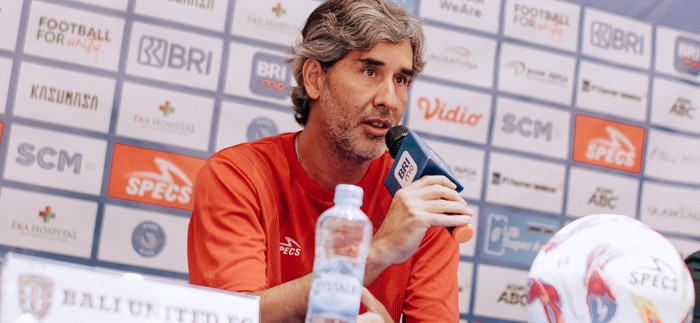 Stefano Cugurra menyatakan mundur dari Bali United, Jumat (18/4/2025).