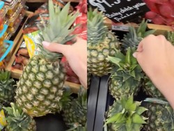 Trik Mudah Pilih Nanas Matang, Cermati Bagian Mahkotanya