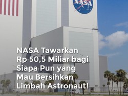 Infografis: Siapa Mau Bersihkan Limbah Astronaut? Bayarannya Rp 50,5 Miliar Nih!