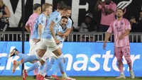 New York City FC. Klub top ini disokong oleh kepemilikan yang sama dengan yang berada di balik Man City, meskipun belum ketahuan apakah itu menjadi faktor yang menguntungkan atau justru merugikan. Foto: AP/Rebecca Blackwell
