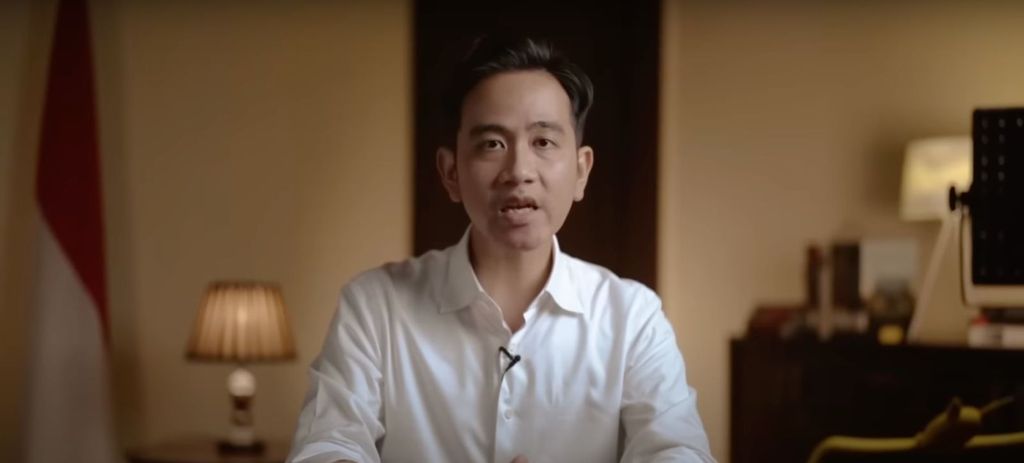 Wakil Presiden (Wapres) Gibran Rakabuming. (Tangkapan layar YouTube)