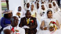 54 Pasangan Termasuk Penganut Poligami Nikah Massal