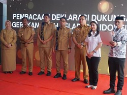 Wamen Isyana Kukuhkan Gubernur Sumut dan Wakil Wali Kota Binjai jadi Duta GATI