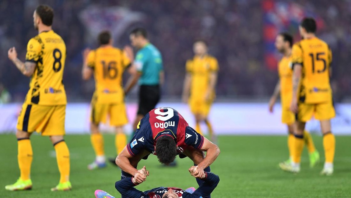 Bologna masih jadi momok Inter Milan (REUTERS/Jennifer Lorenzini)
