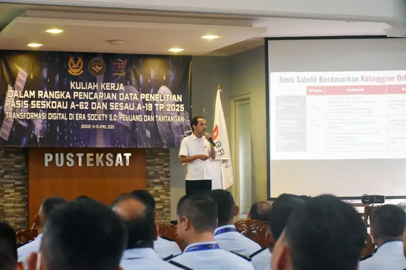 Periset Pusat Riset Teknologi Satelit BRIN Dicka Ariptian Rahayu