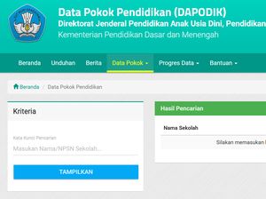 Apa Itu Nomor Pokok Sekolah Nasional NPSN? Ini Pengertian dan Cara Ceknya Apa Itu Nomor Pokok Sekolah Nasional NPSN? Ini Pengertian dan Cara Ceknya