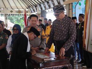 Nyaris Bentrok, Pesilat Deklarasi Damai Wujudkan Magetan Kondusif Nyaris Bentrok, Pesilat Deklarasi Damai Wujudkan Magetan Kondusif