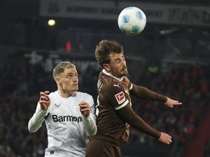 St. Pauli Vs Leverkusen Berakhir Imbang 1-1 St. Pauli Vs Leverkusen Berakhir Imbang 1-1