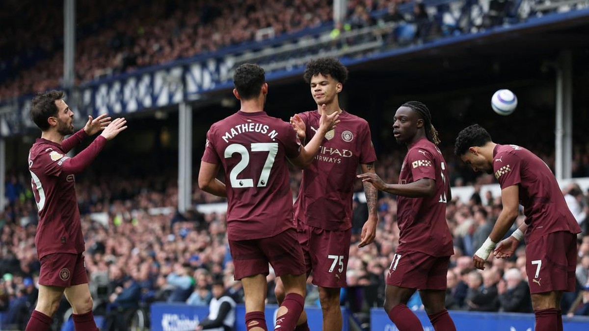 Lima laga final untuk Manchester City, diawali Aston Villa (REUTERS/Phil Noble)