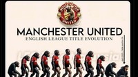 Evolusi MU yang beberapa musim terakhir semakin terpuruk di Liga Inggris. Foto: dok. Internet/X (Twitter)