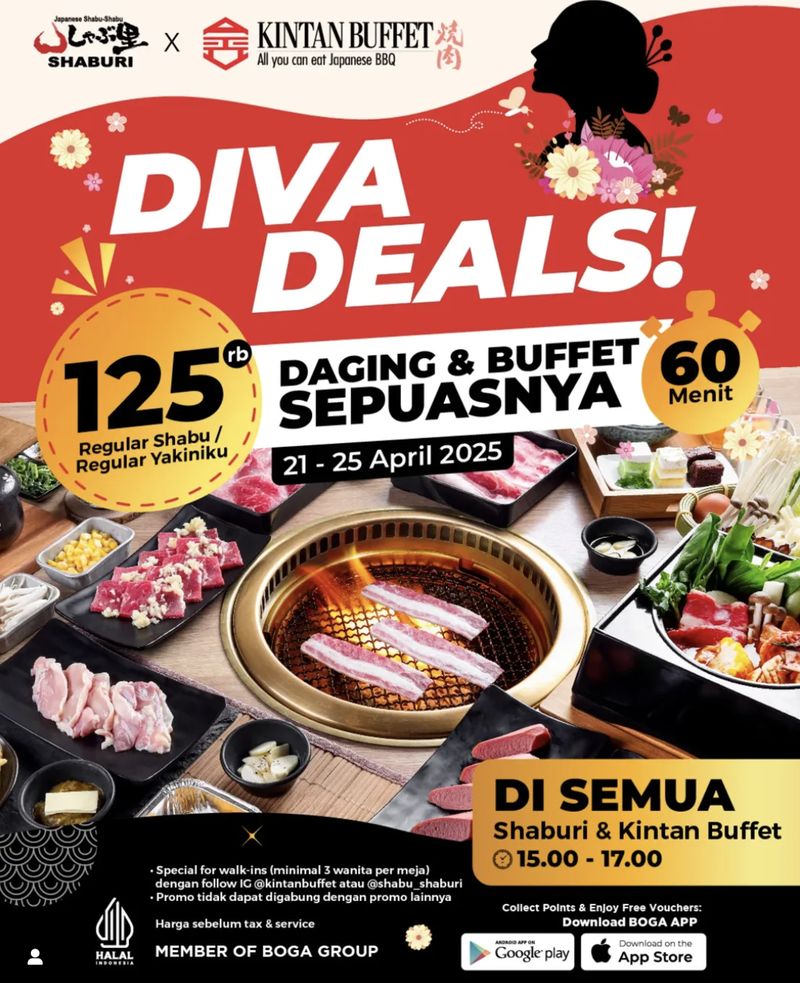 Merapat! 5 Diskon Spesial Hari Kartini Buat Makan Daging hingga Sushi