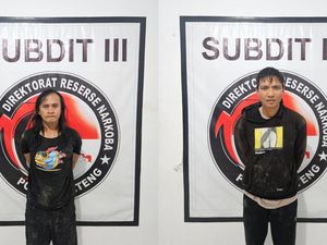 Tampang 2 Pengedar Sabu Ditangkap di Donggala Sulteng