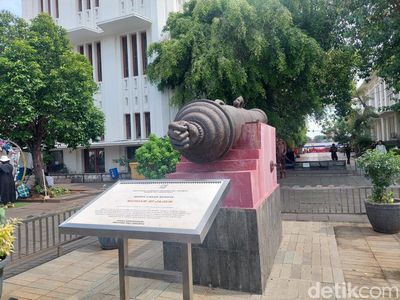 Foto: Meriam di Kota Tua Ini Dulu Dipercaya Bisa Bikin Hamil
