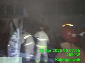 SDN di Jasinga Bogor Terbakar Akibat Korsleting