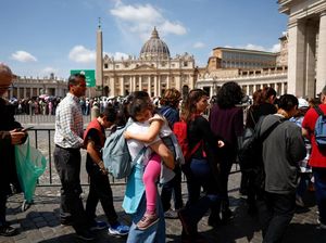 Pemakaman Paus, Roma Dijaga Ketat, Jalanan Sampai Zona Penerbangan