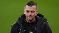 Jack Wilshere memperkuat Arsenal pada 2008-2017. Wilshere sempat tukangi tim akademi Arsenal U-18 pada 2022-2024, kini jadi caretaker di Norwich City (Getty)