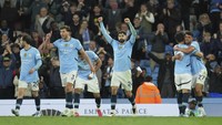Manchester City - 180 juta pengikut. Foto: AP/Jon Super