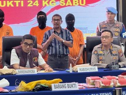 Polisi Gagalkan Peredaran 24 Kg Sabu di Palu, 3 Pelaku Ditangkap