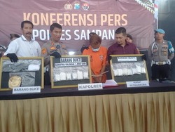 Pemuda di Sampang Ditangkap Saat Hendak Kirim Sabu 1 Kg