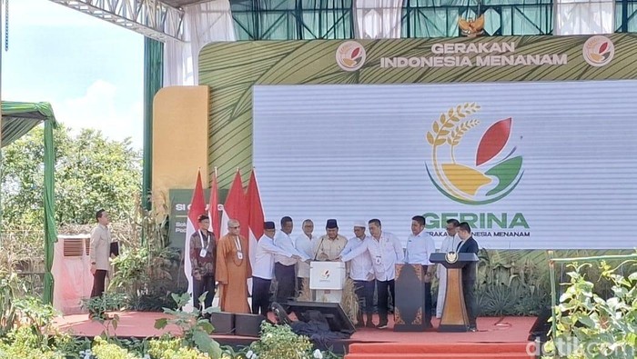 Prabowo luncurkan aktivitas Gerakan Indonesia Menanam Prabowo luncurkan aktivitas Gerakan Indonesia Menanam