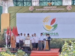 Prabowo Luncurkan Gerakan Indonesia Menanam di Ogan Ilir Prabowo Luncurkan Gerakan Indonesia Menanam di Ogan Ilir