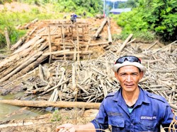Besar Harapan Warga Krayan Punya Jembatan Permanen di Tahun Depan