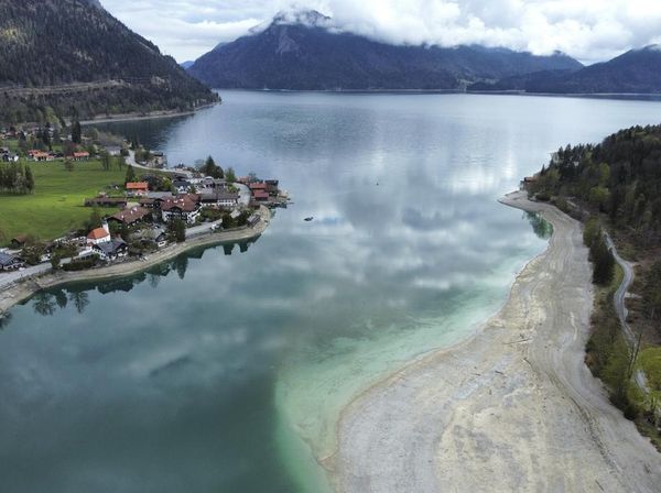 Danau Terindah di Jerman Surut Imbas Kekeringan Parah