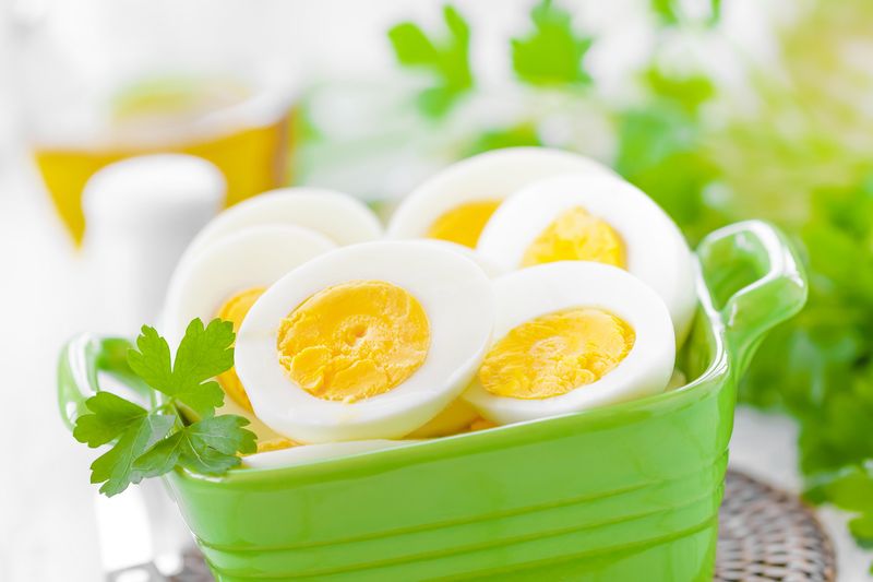 Boiled eggs