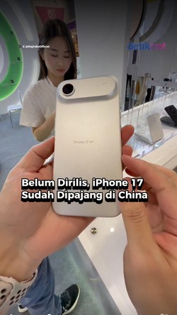 Video: Toko di China Pamer iPhone 17, Padahal Belum Dirilis