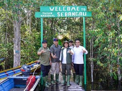 Menhut Sebut Keberadaan Gambut di Sebangau Penting bagi Iklim Global