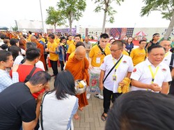Momen Doa Kebangsaan Sambut Waisak 2025 Bersama Bhikkhu di Si Mian Fo PIK