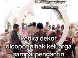 Viral Dekorasi Pernikahan Mendadak Dibongkar, Reaksi Pengantin Jadi Sorotan