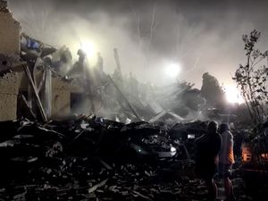 Suasana Setelah Drone Rusia Serang Permukiman di Ukraina Suasana Setelah Drone Rusia Serang Permukiman di Ukraina