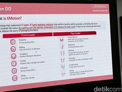 Evolusi Teknologi Mesin Cuci LG, Kini Dilengkapi AI