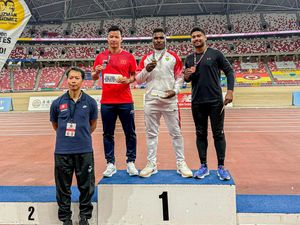 Atlet Atletik Asal Papua Sabet Medali Emas di Singapore Open 2025 Atlet Atletik Asal Papua Sabet Medali Emas di Singapore Open 2025
