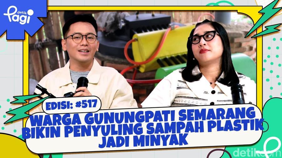 Warga Gunungpati Semarang Bikin Penyuling Sampah Plastik Jadi Minyak