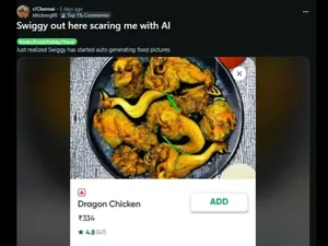 Gegara AI Menu Ayam Naga di Resto Online Ini Bikin Ngakak Gegara AI Menu Ayam Naga di Resto Online Ini Bikin Ngakak