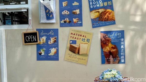 Unik!! Bolo Bun dan Roti Mochi di Toko Roti Jendela Mungil