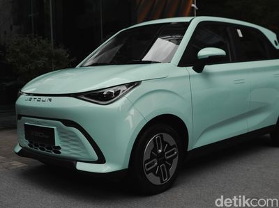 Tampang Jetour X20e, Mobil Listrik Mungil yang Meluncur di RI Tahun Ini