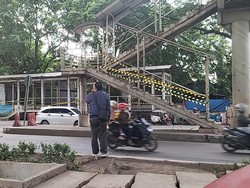 JPO Rusak di Cakung Mulai Diperbaiki, Ditargetkan Rampung 2 Bulan