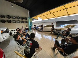 Komunitas VolksnationID Gelar Konvoi VW-Nongkrong Bareng di VVIC